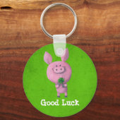 Good Luck Pig Sleutelhanger (Voorkant)
