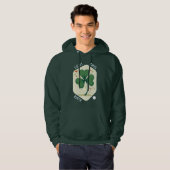 Good Luck Shamrock St Patrick’s Day - camiseta Hoodie (Voorkant volledig)