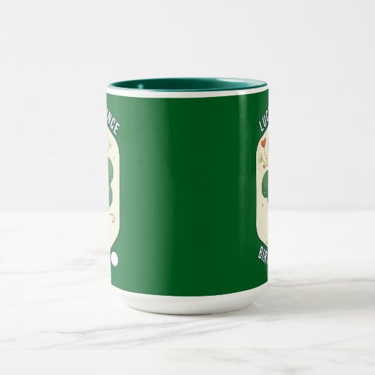Good Luck Shamrock St Patrick’s Day - caneca Mok (Midden)