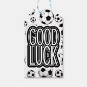 Good Luck - Soccer Cadeaulabel (Voorkant)