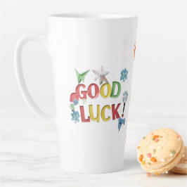 Good Luck Sunshine Mug Sticker – Bright, Cheerful  Latte Mok