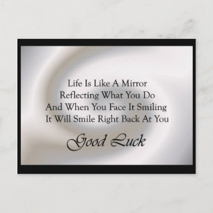Good Luck Verse Briefkaart