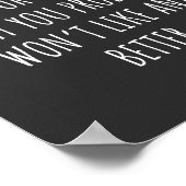 Good luck with the new job poster (Hoek)