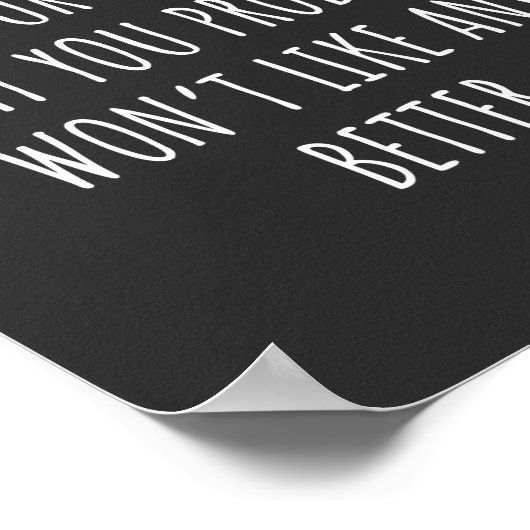 Good luck with the new job poster (Hoek)