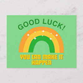 Good Luck - You can male it happen Briefkaart