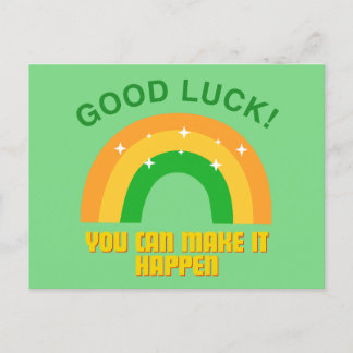 Good Luck - You can male it happen Briefkaart