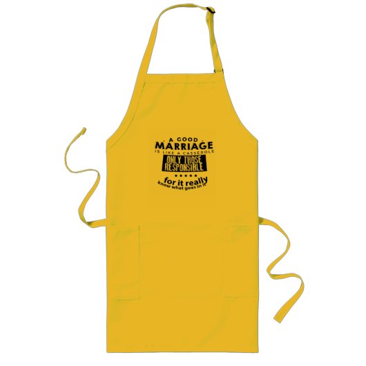 Good Marriage is Like a Casserole  Lang Schort (Voorkant)