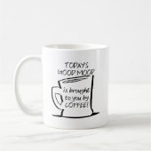 Good Mood Coffee Grappige Mok (Links)