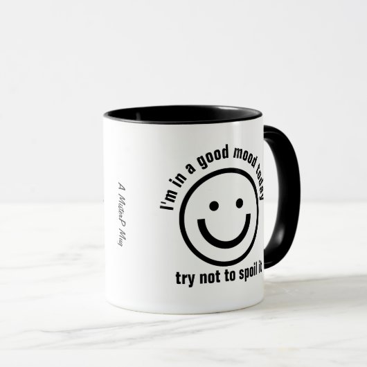 Good Mood - Een MisterP Mok (Voorkant rechts)