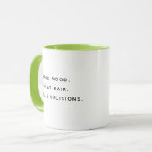 Good Mood Happy Humorous Coworker Mug Mok (Voorkant links)