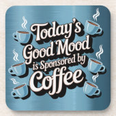 Good Mood Sponsored Blue Onderzetter Set (Voorkant)