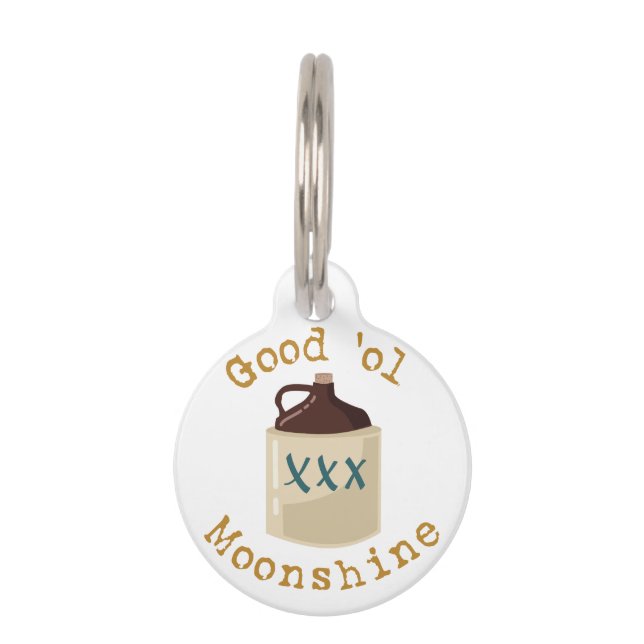 Good Moonshine Huisdierpenning (Voorkant)