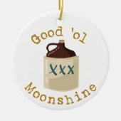 Good Moonshine Keramisch Ornament (Voorkant)