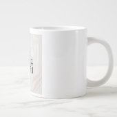 Good Morning, Beautiful Minimalist Mug Grote Koffiekop (Rechts)