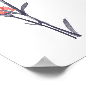 Good morning beautiful with carnations poster (Hoek)