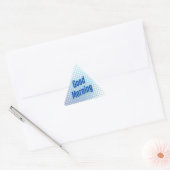 Good Morning Blue Dots Sticker (Envelop)