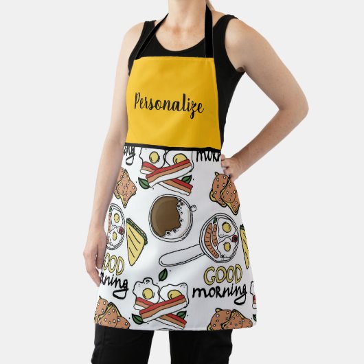 Good Morning Breakfast Apron Schort (Insitu)