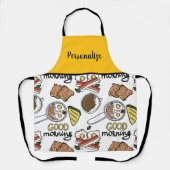 Good Morning Breakfast Apron Schort (Voorkant)