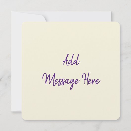 Good Morning Bride Kaart (Achterkant)