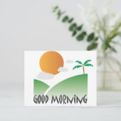 Good Morning Briefkaart (Staand voorkant)