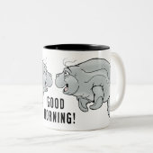 Good Morning Buddy Manatee Coffee Mok (Voorkant rechts)