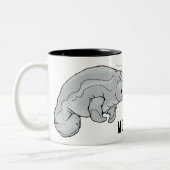 Good Morning Buddy Manatee Coffee Mok (Links)