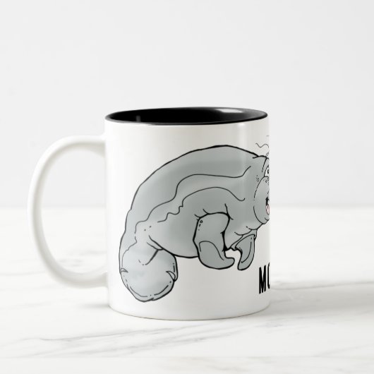 Good Morning Buddy Manatee Coffee Mok (Links)