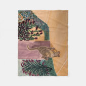 Good Morning Cat Fleece Deken (Voorkant)