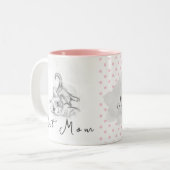 Good Morning Cat Mam Tweekleurige Koffiemok (Voorkant links)