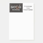 Good Morning Coffee Custom Post-It notes (Voorkant)