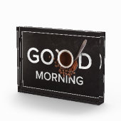 Good Morning Coffee-fotoblok Fotoblokken (Rechts)