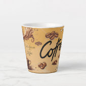 good morning coffee latte mok (Voorkant)