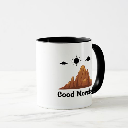 Good Morning Coffee Mok (Voorkant rechts)