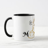 "Good Morning" Coffee Mok - Me Time Mok voor Vrede (Links)