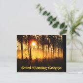 Good Morning Georgia Briefkaart (Staand voorkant)