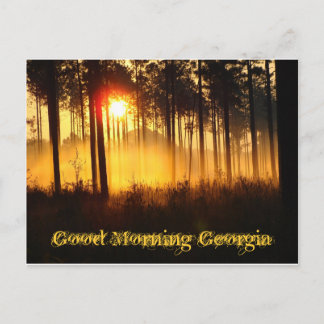 Good Morning Georgia Briefkaart