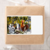 Good Morning' Girls Label (Insitu)