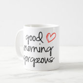 Good Morning Goraalse koffiemok (Voorkant links)