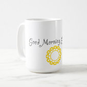 Good Morning Gorheerlijk Koffiemok (Voorkant links)