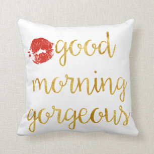 Good Morning GorPrachtige Pillow Kussen