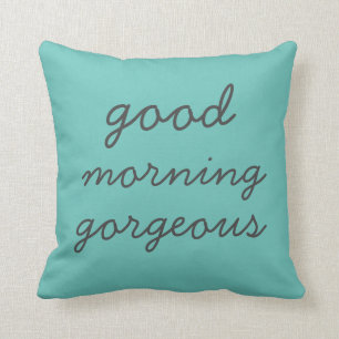Good Morning GorPrachtige Pillow Kussen