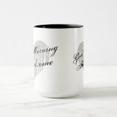 Good Morning Handsome 15oz ringer koffiemok Mok (Midden)