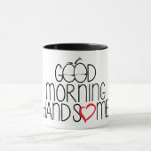 Good Morning Handsome - Coffee Mug Mok (Midden)