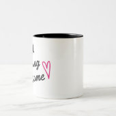 Good Morning Handsome Tweekleurige Koffiemok (Center)