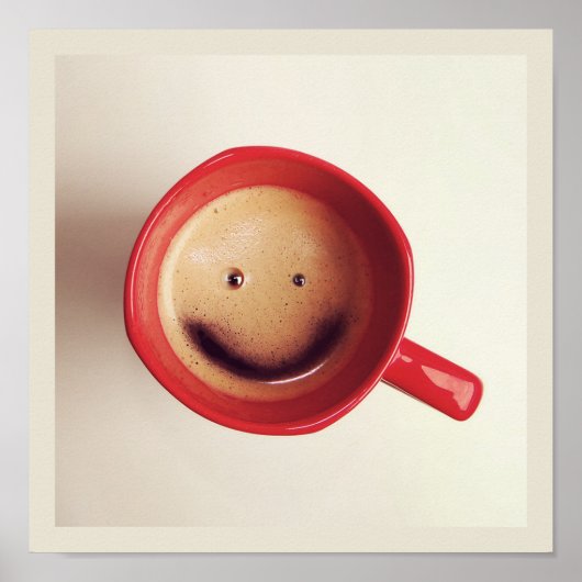 Good Morning Happy Coffee poster (Voorkant)