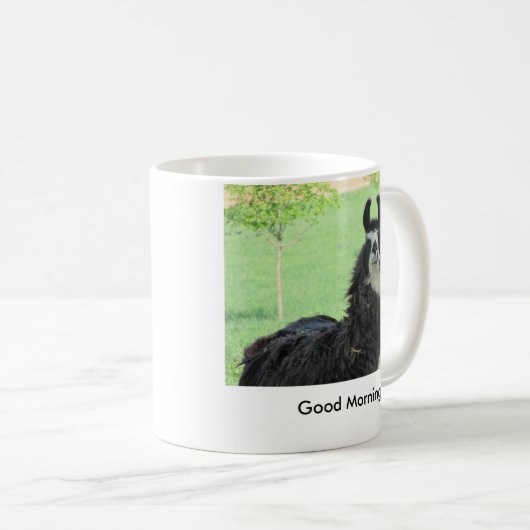 Good Morning Llama Mok (Voorkant rechts)