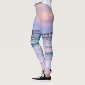 Good Morning Navarre Beach Pier Leggings (Links)