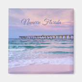 Good Morning Navarre Beach Pier Magnet (Voorkant)