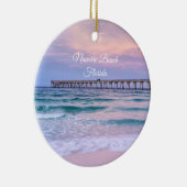 Good Morning Navarre Beach Pier Ornament Souvenir (Rechts)