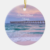 Good Morning Navarre Beach Pier Ornament Souvenir (Voorkant)